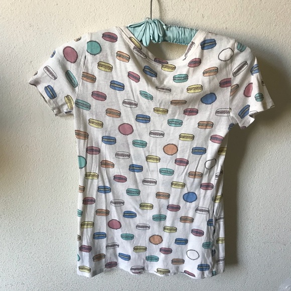 SOLD BDG Macaroon Tee Scoop Neck Macaroons - Picture 7 of 8